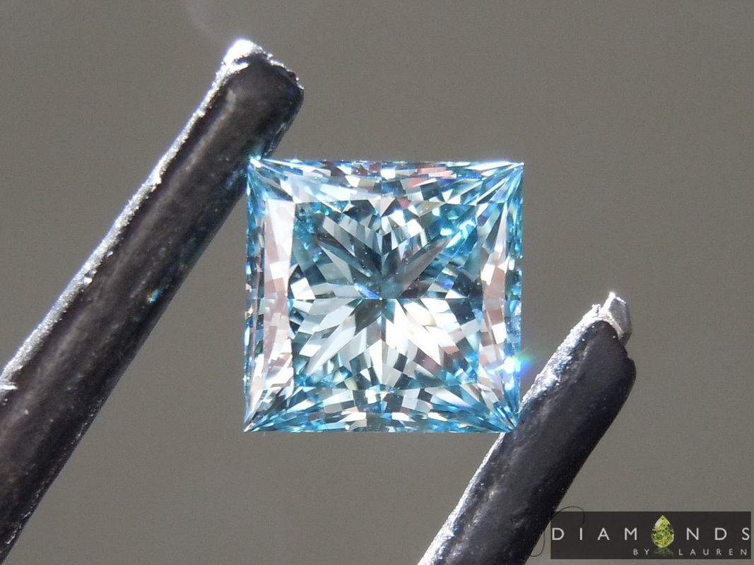 lab blue diamond