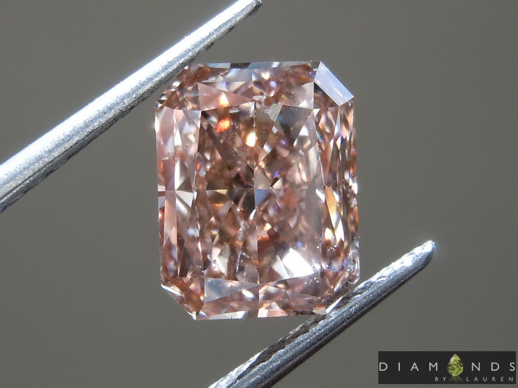 1.91ct Brown VS2 Radiant Lab Grown Diamond