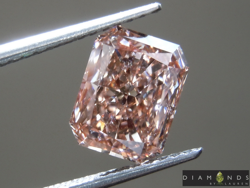 pink lab grown diamond