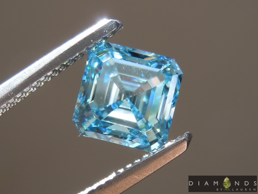 lab blue diamond
