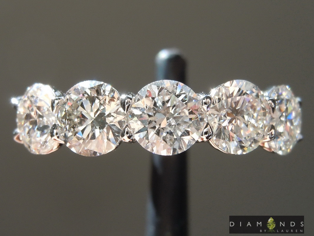 colorless diamond ring