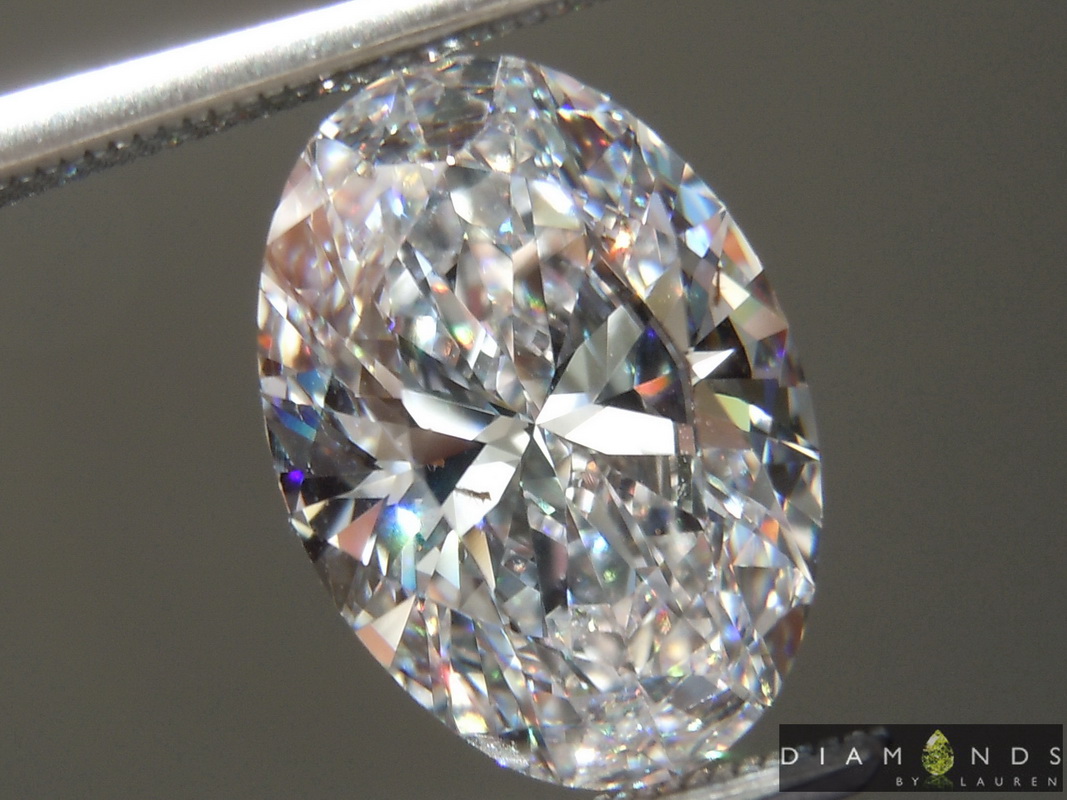 3.00ct E VS1 Oval Shape Lab Grown Diamond R9469