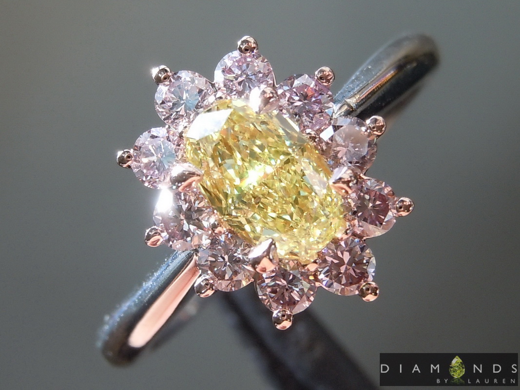 pink diamond ring