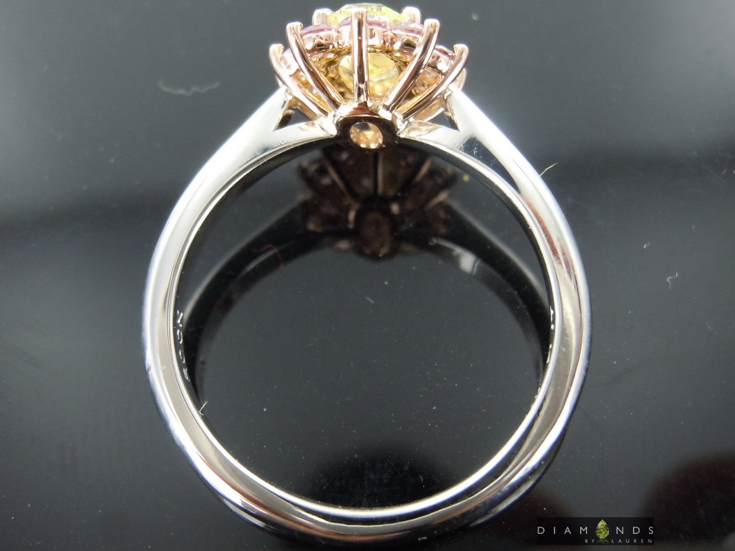 yellow diamond ring