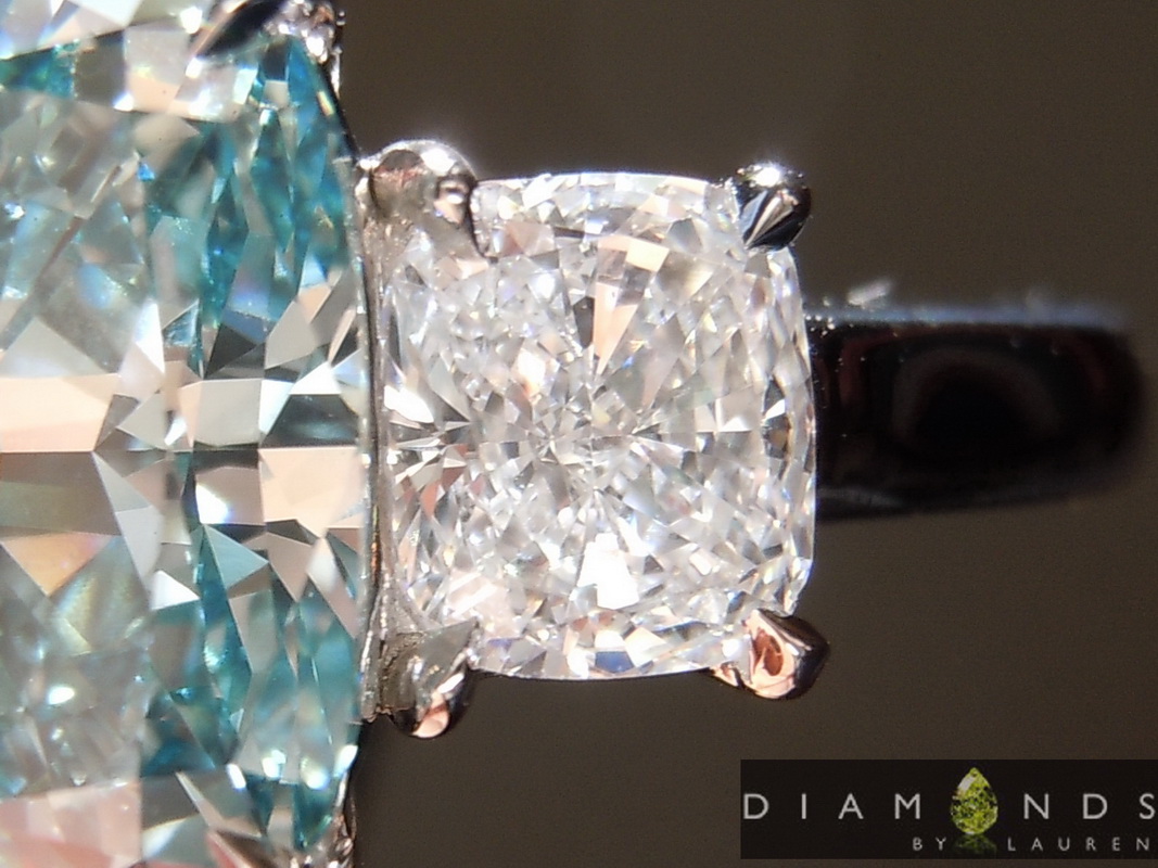lab diamond ring