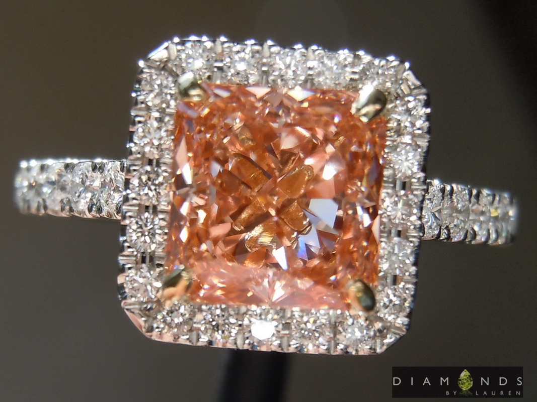 pink diamond ring
