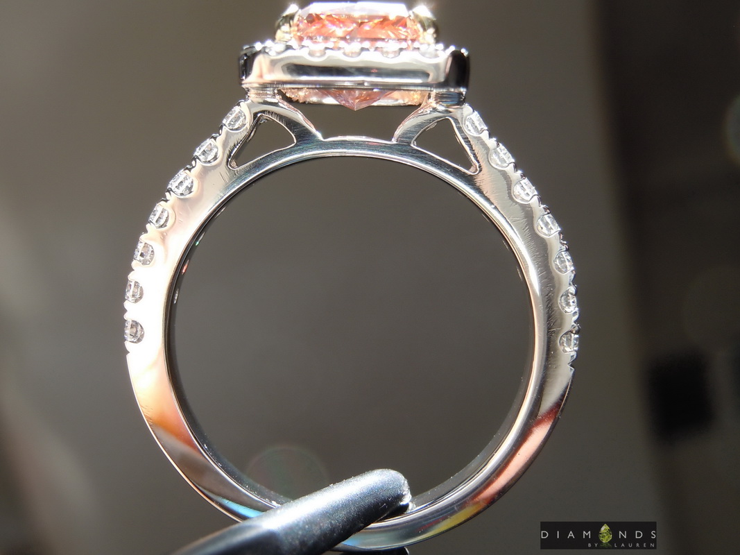 pink diamond ring