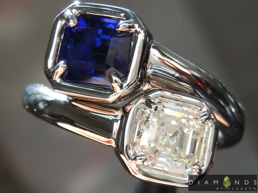 blue sapphire ring