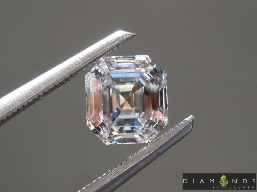 lab colorless diamond