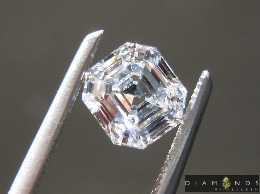 lab colorless diamond