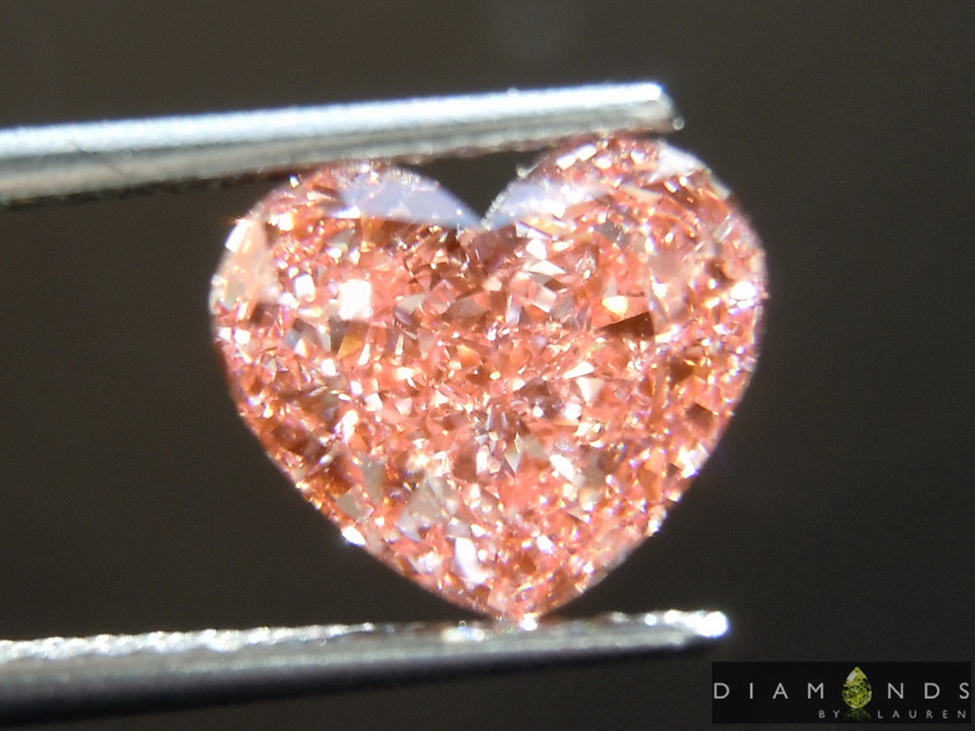 1.72ct Pink SI1 Heart Lab Grown Diamond