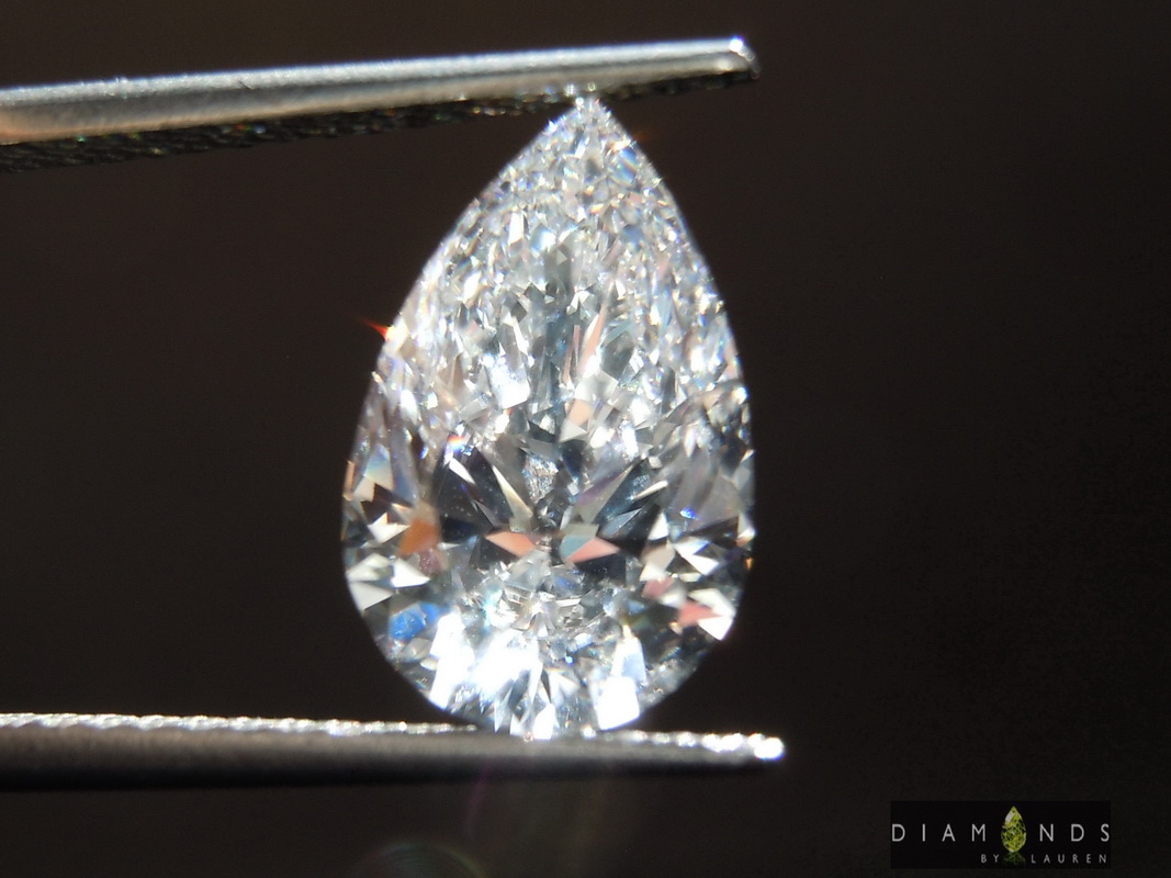 1.83ct E VVS2 Pear Shape Lab Grown Diamond R9484