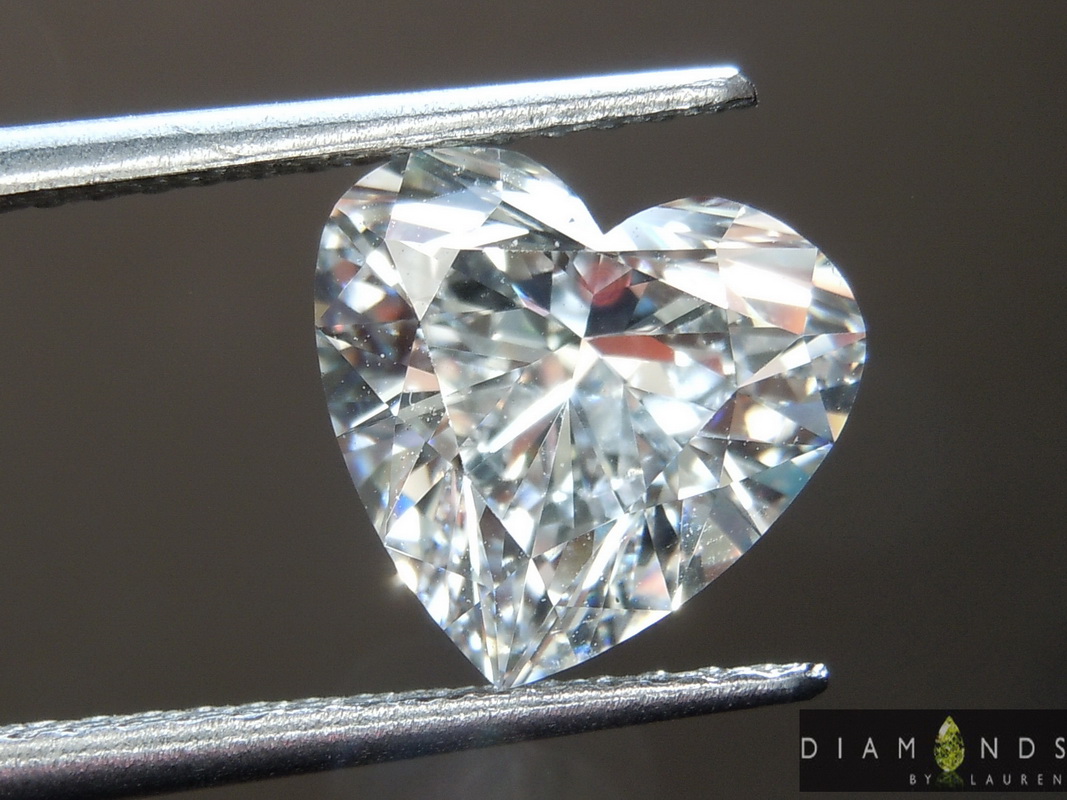 colorless lab grown diamond