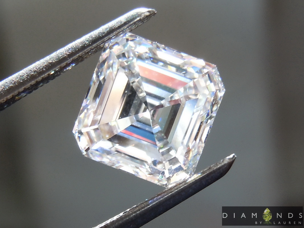 colorless lab grown diamond