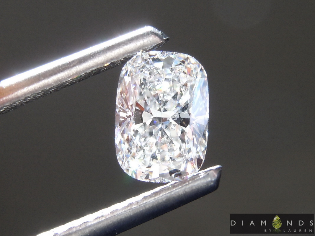 0.72ct E SI2 Cushion Cut Lab Grown Diamond R9516