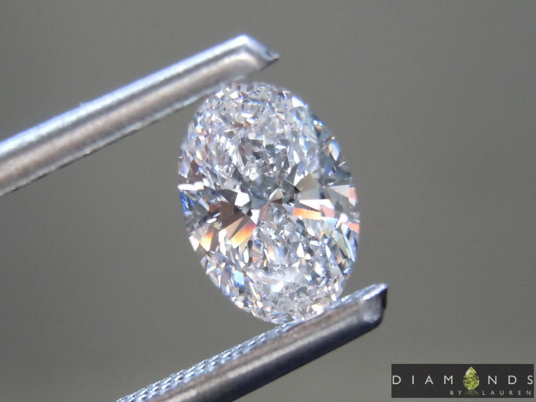 0.71ct D VVS1 Oval Shape Lab Grown Diamond R9517