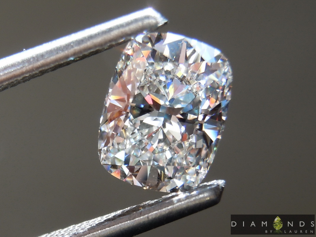 colorless lab grown diamond