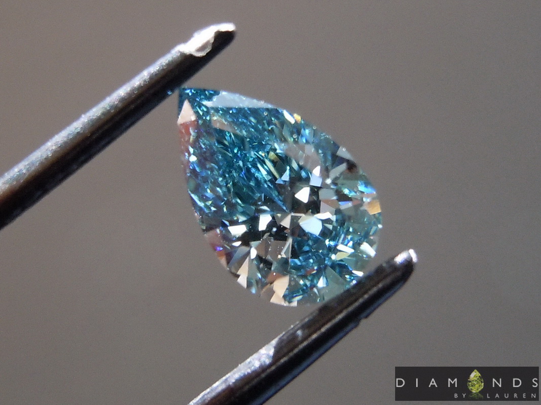 lab blue diamond
