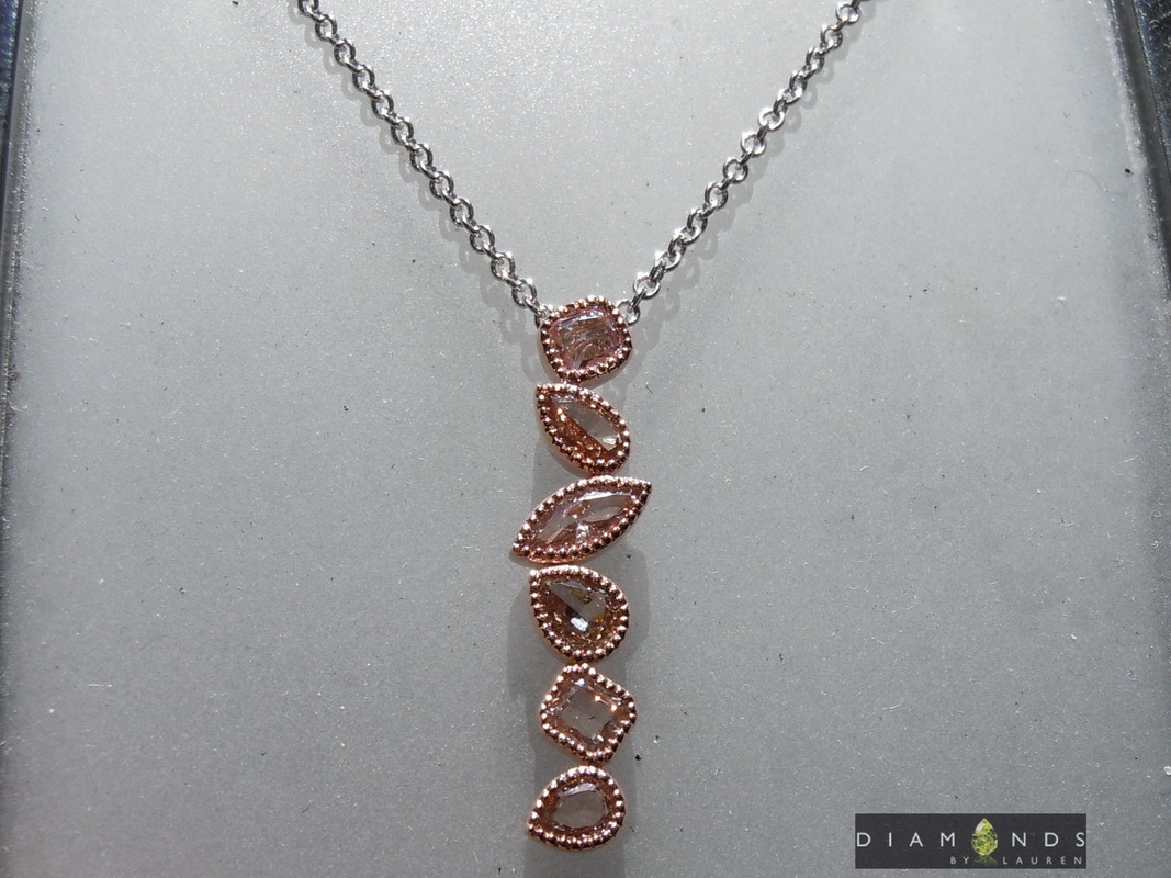 natural diamond necklace