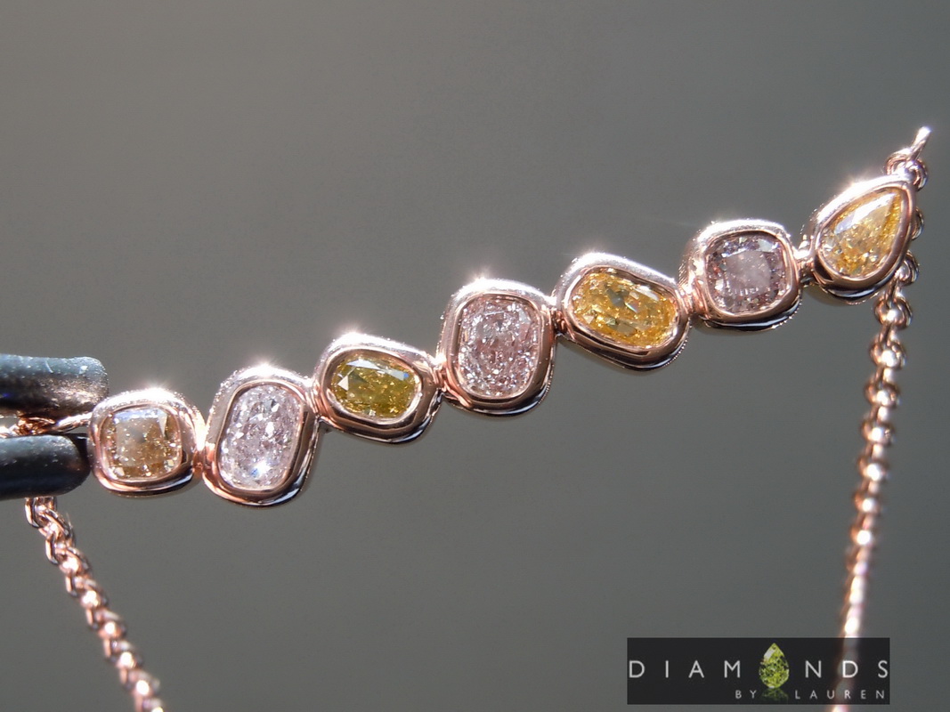 natural diamond necklace