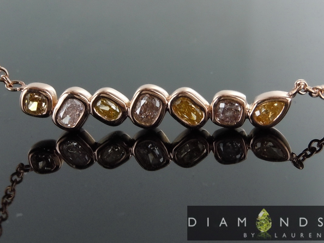 natural diamond necklace
