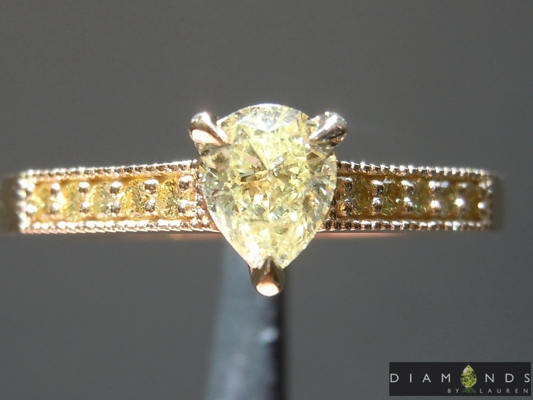 yellow diamond ring