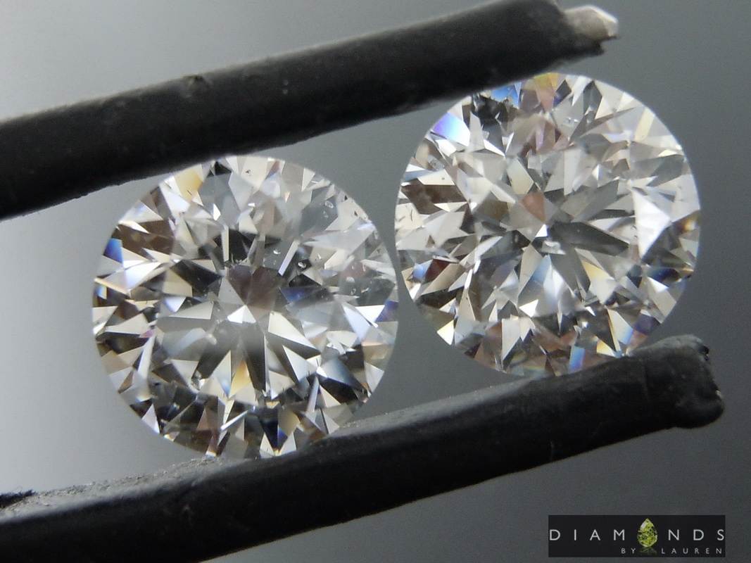 lab grown diamond earrings