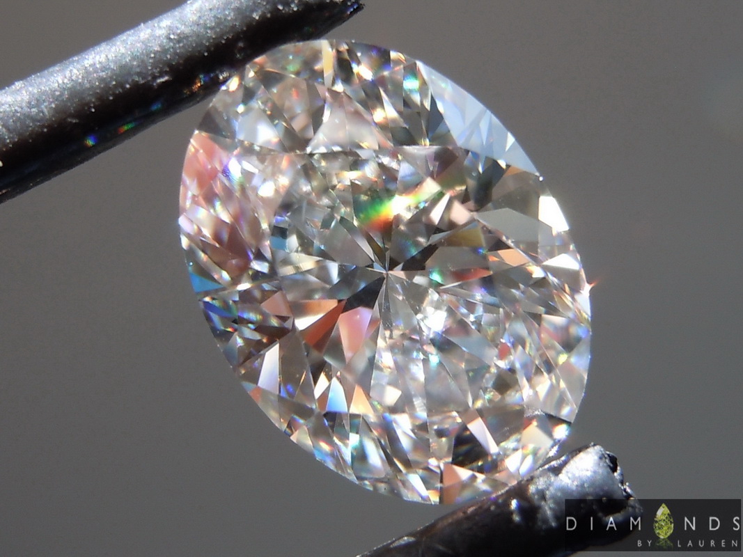 colorless lab grown diamond
