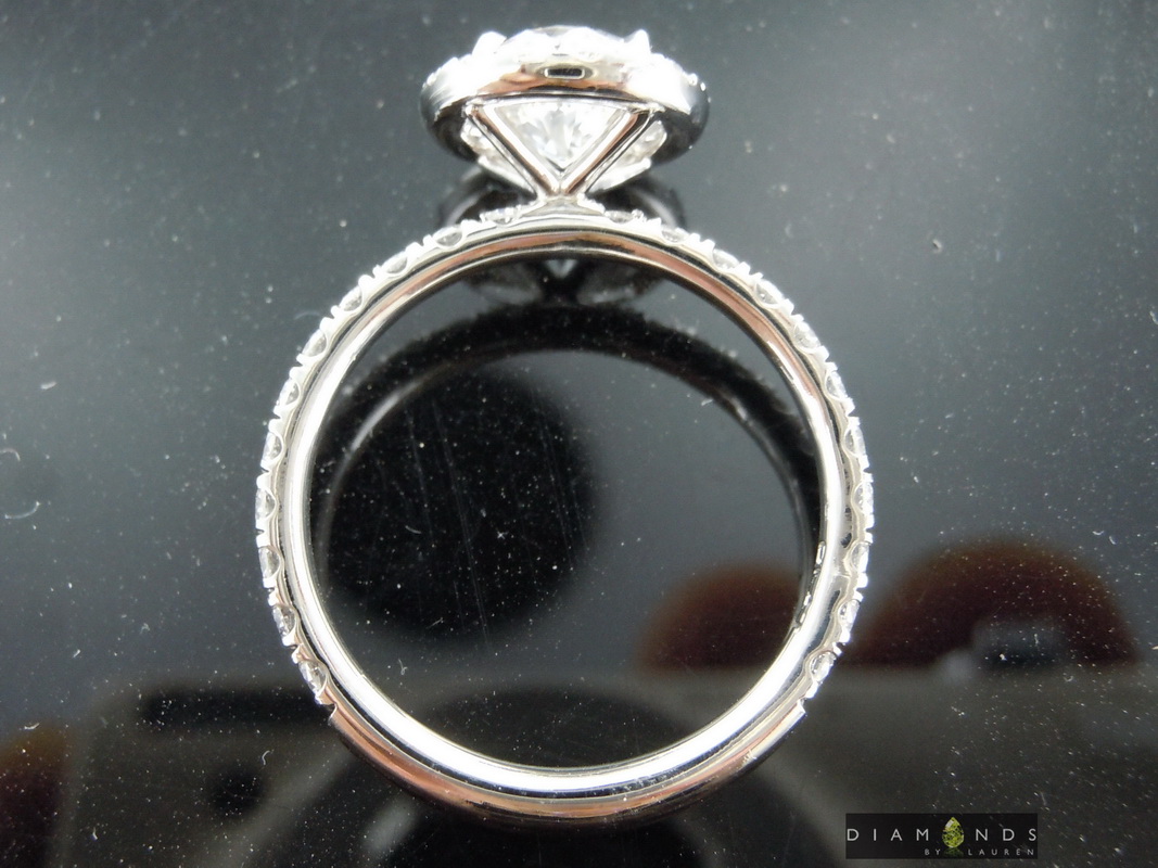 lab grown diamond ring