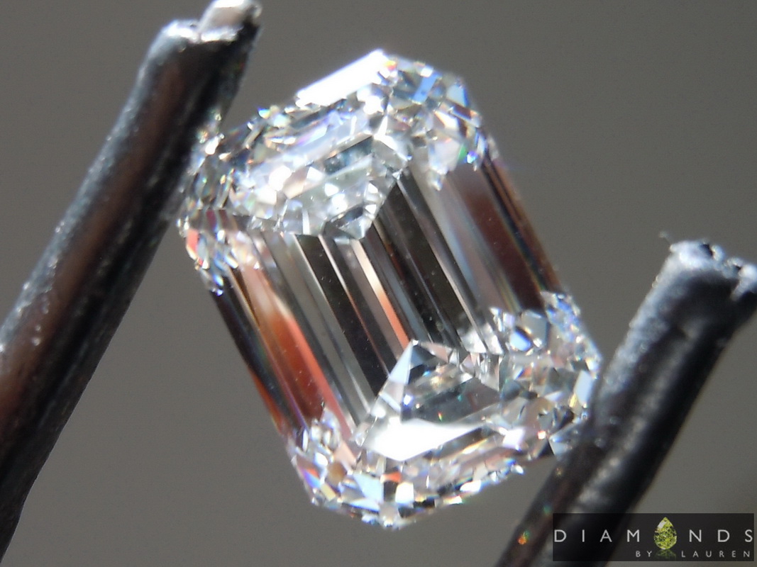 3.00ct G VS2 Emerald Cut Lab Grown Diamond R9663