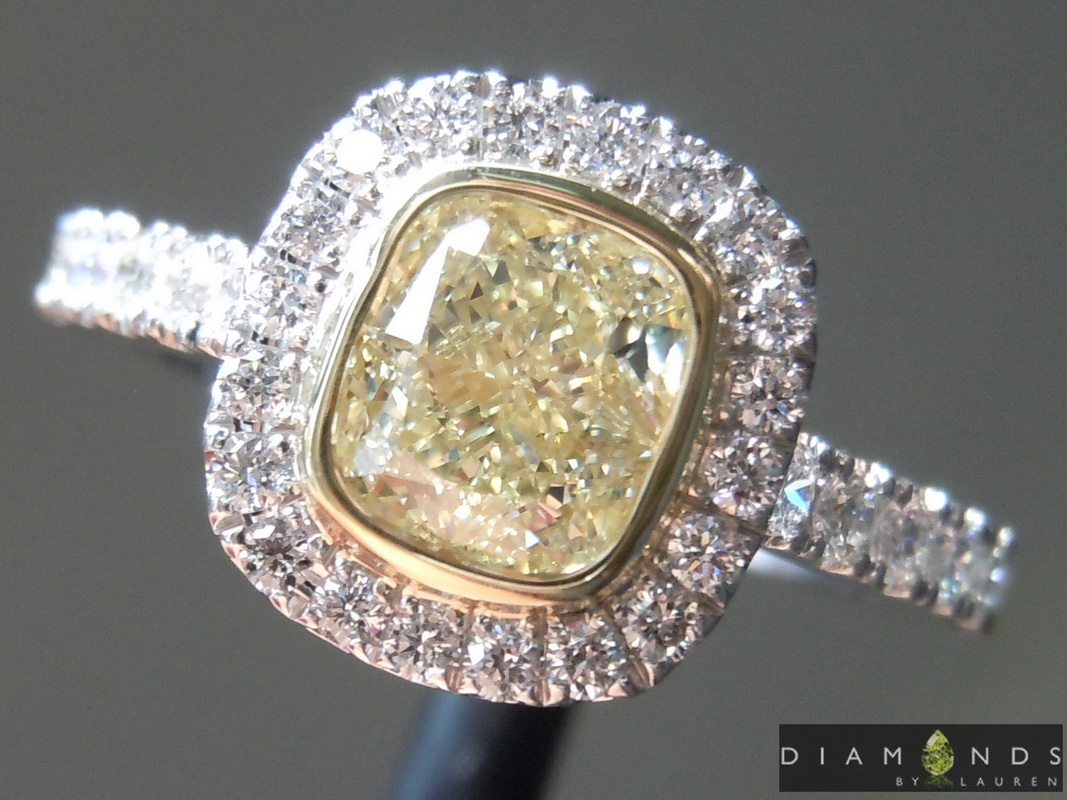 yellow diamond ring