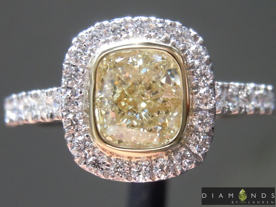 yellow diamond ring