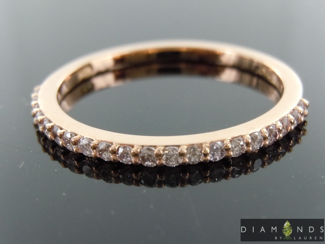 natural pink diamond ring