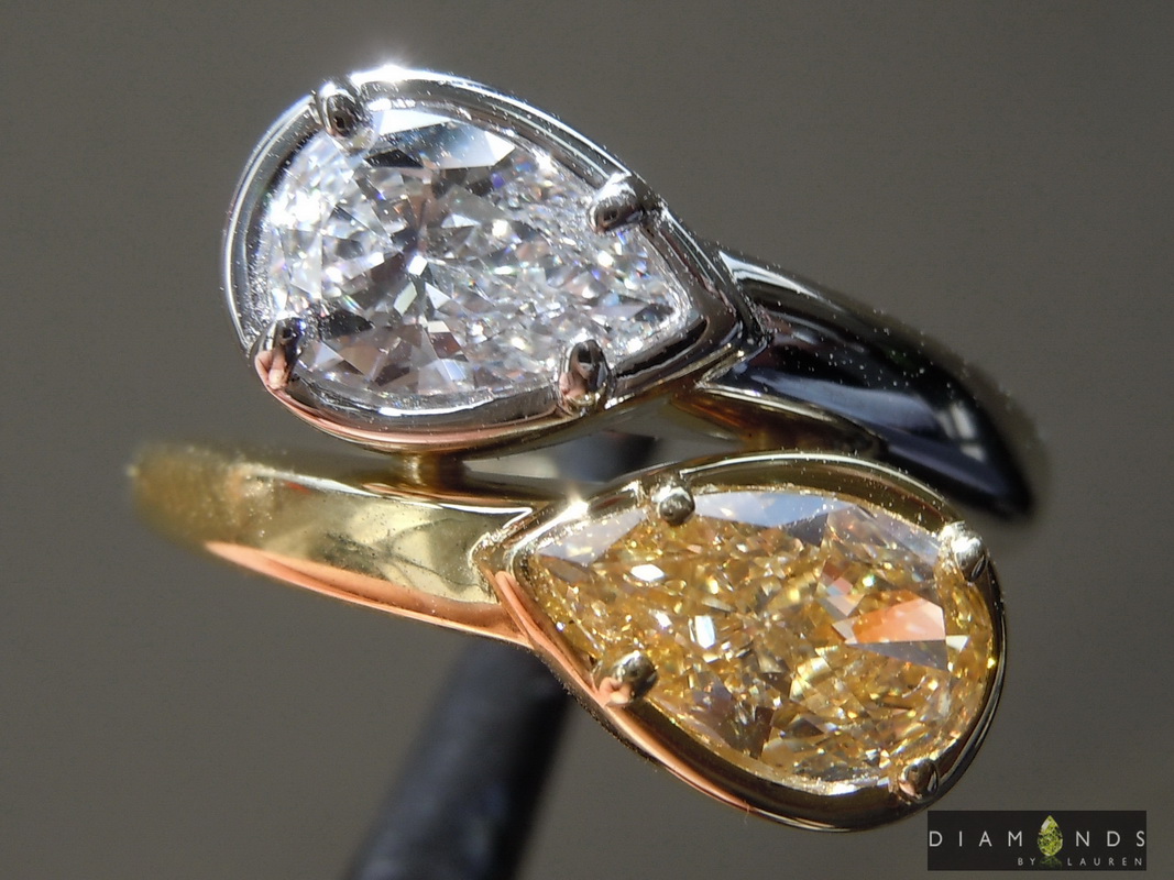 yellow diamond ring