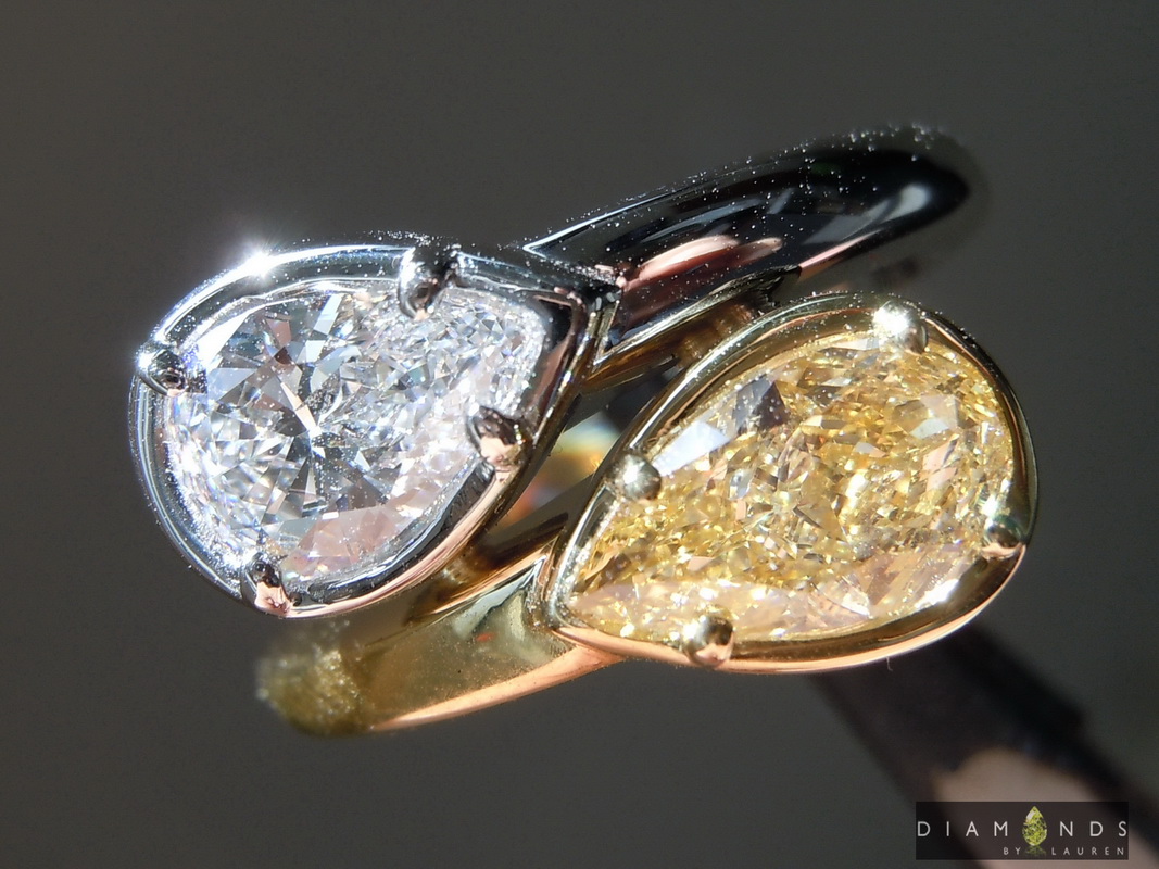 yellow diamond ring