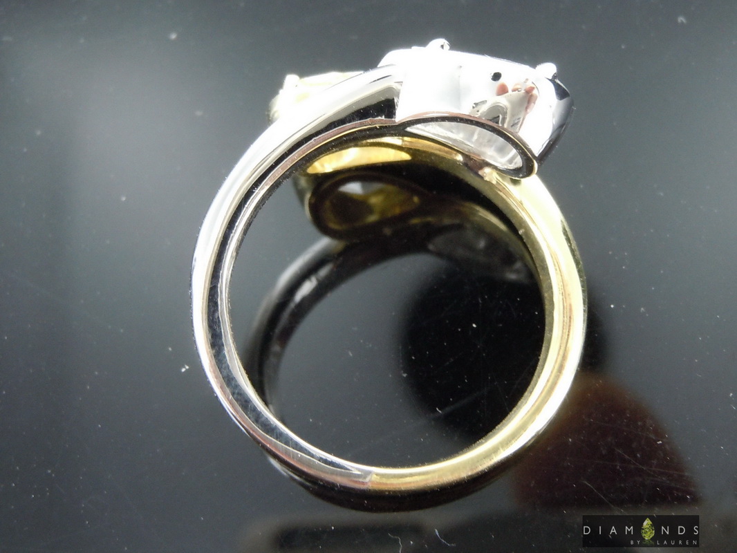 canary diamond ring