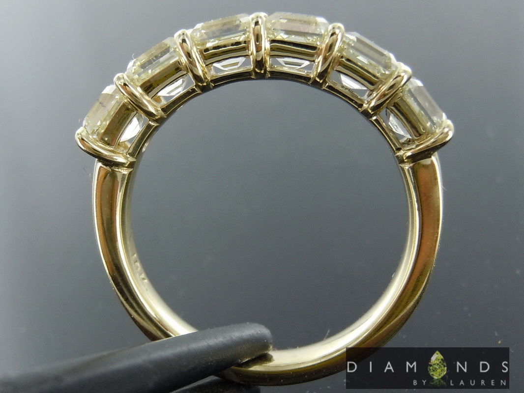 natural yellow diamond ring