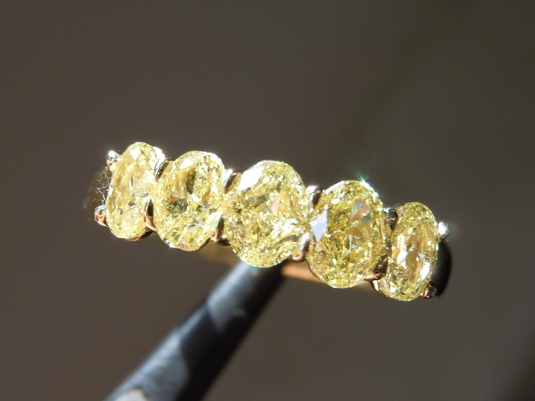 yellow diamond ring