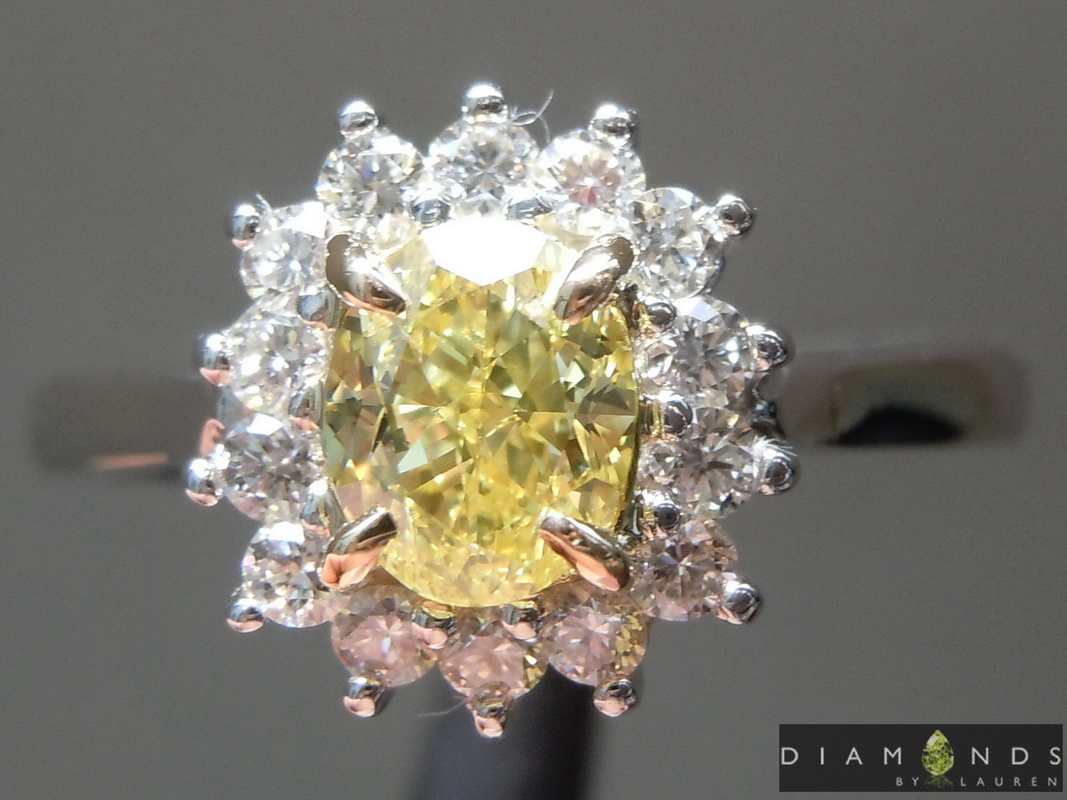 canary diamond ring