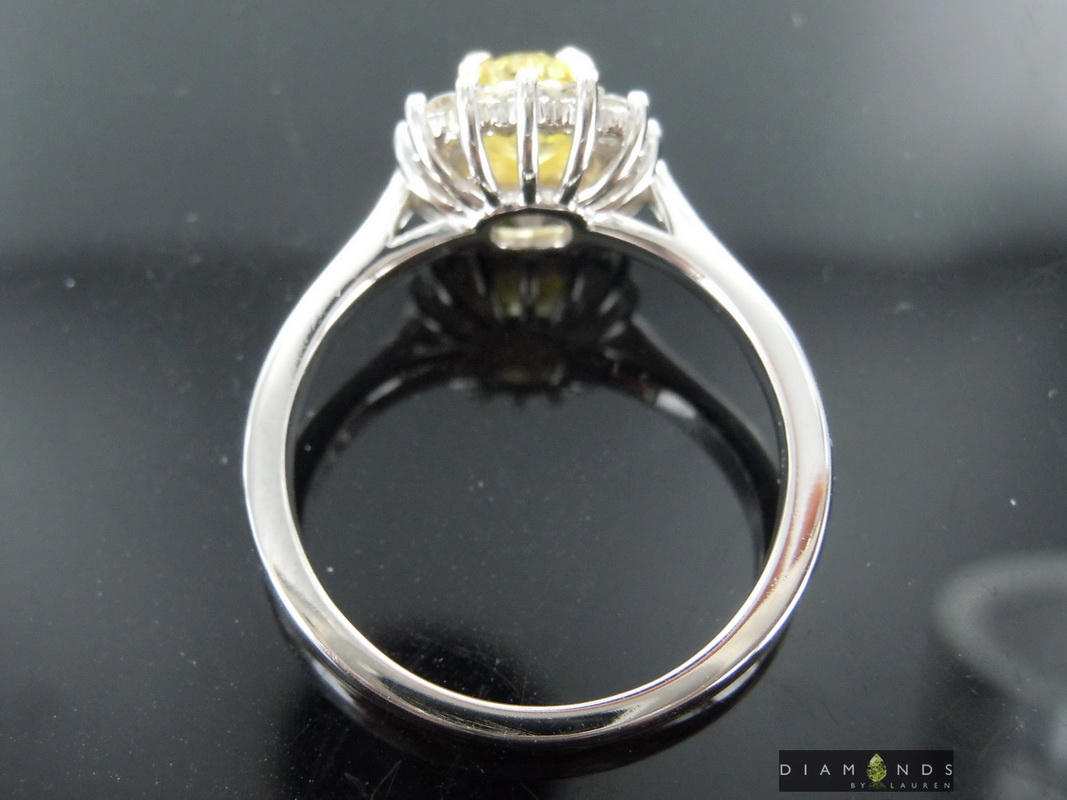 canary diamond ring