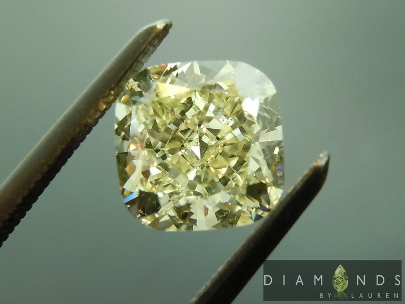 natural yellow diamond