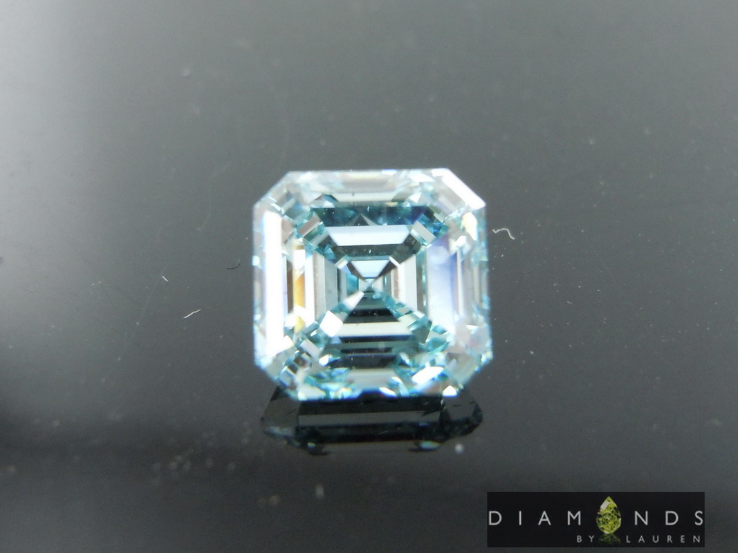 lab blue diamond