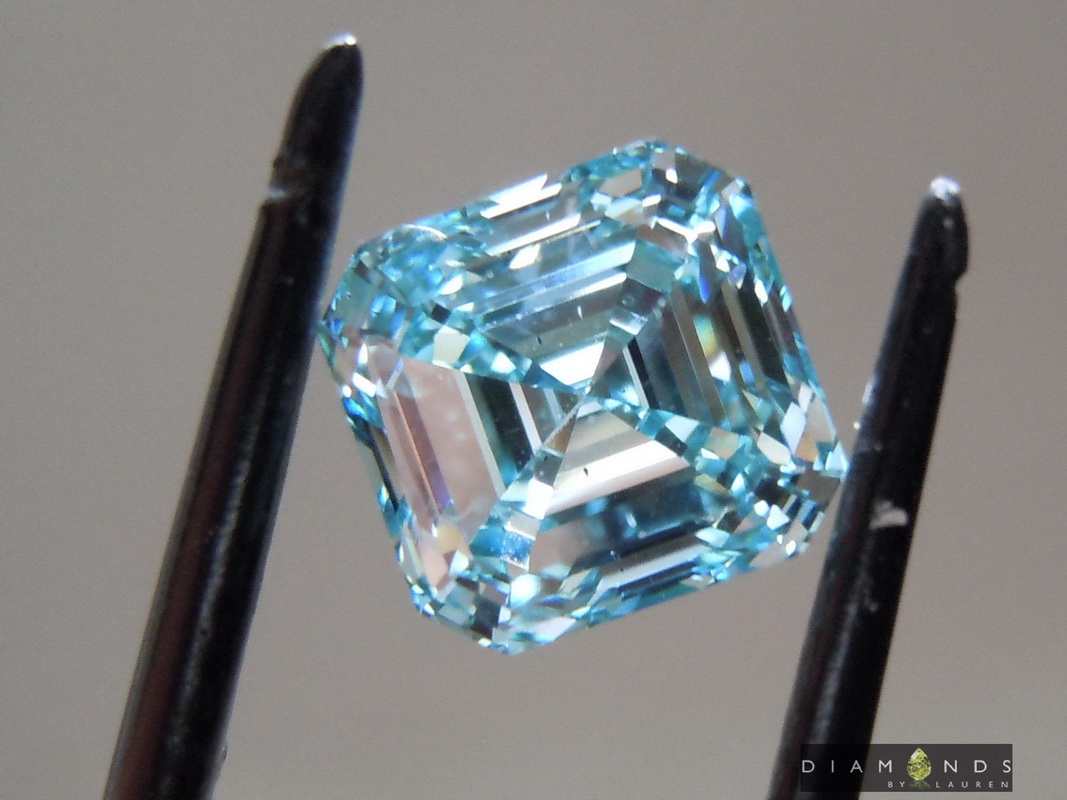 lab blue diamond