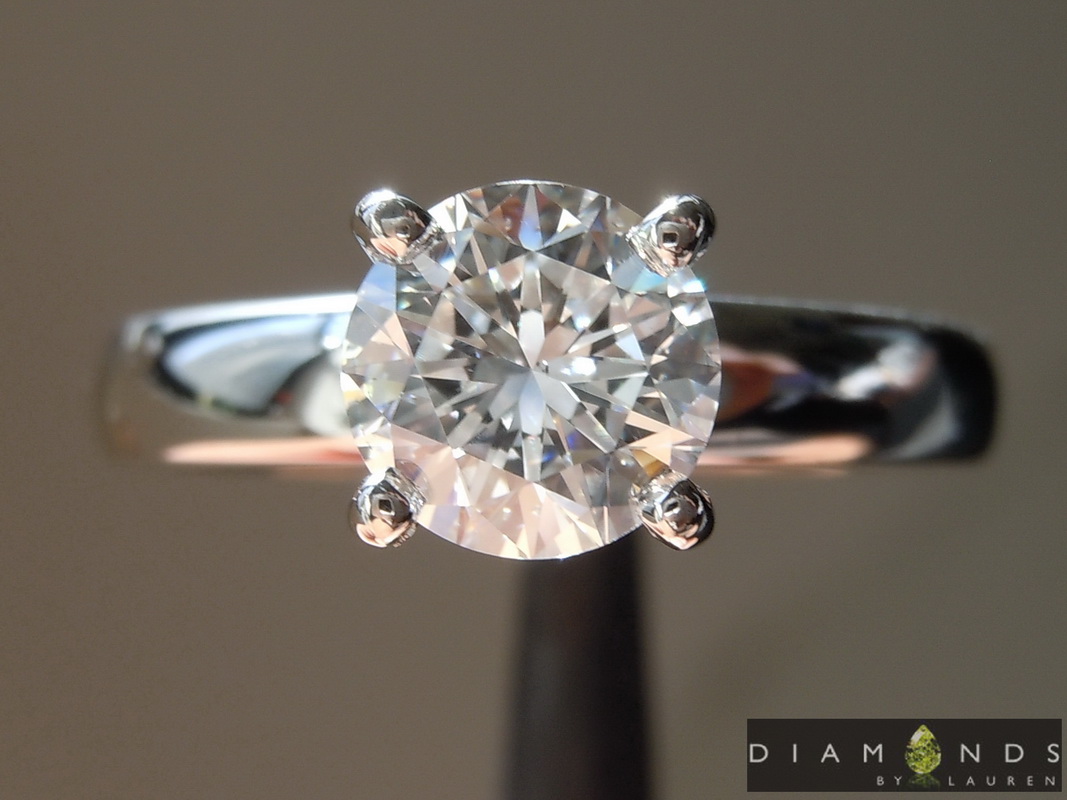 lab grown diamond ring
