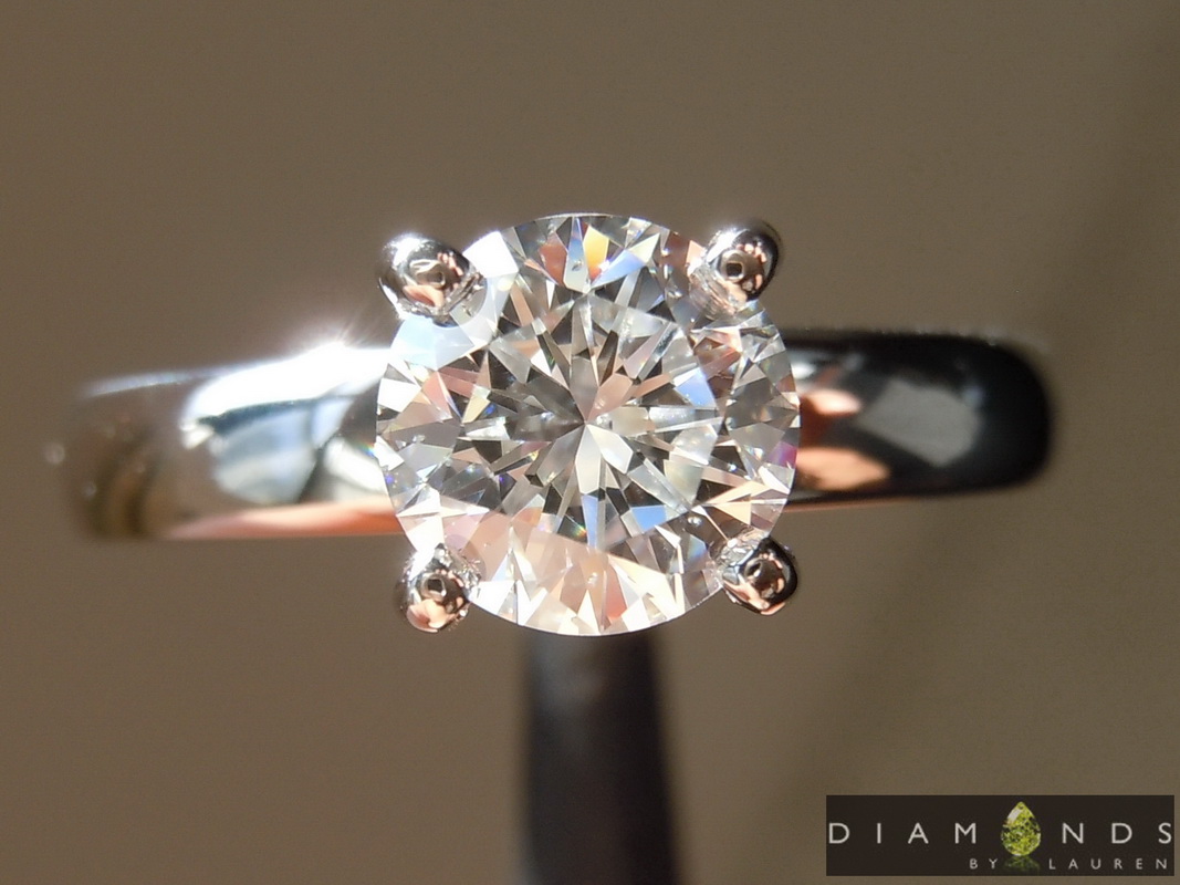 lab diamond ring