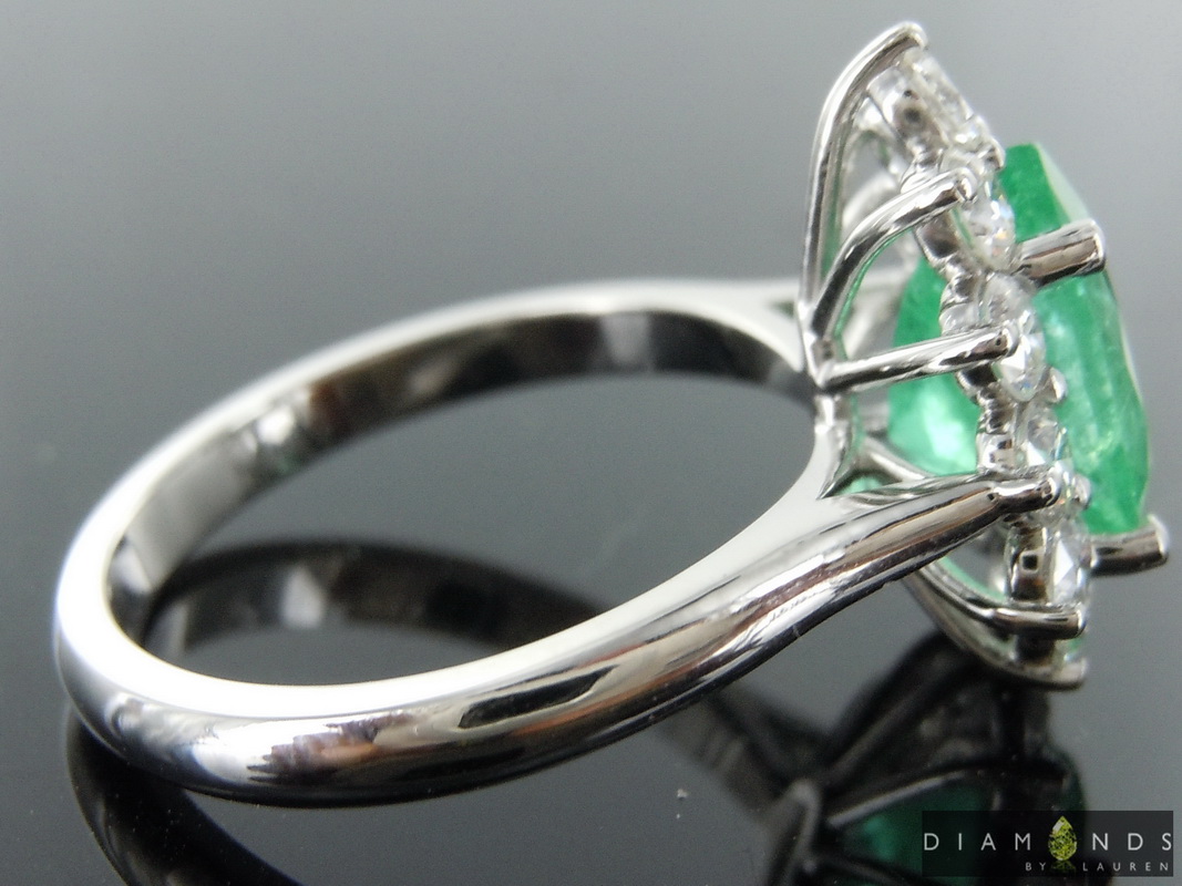 african emerald ring