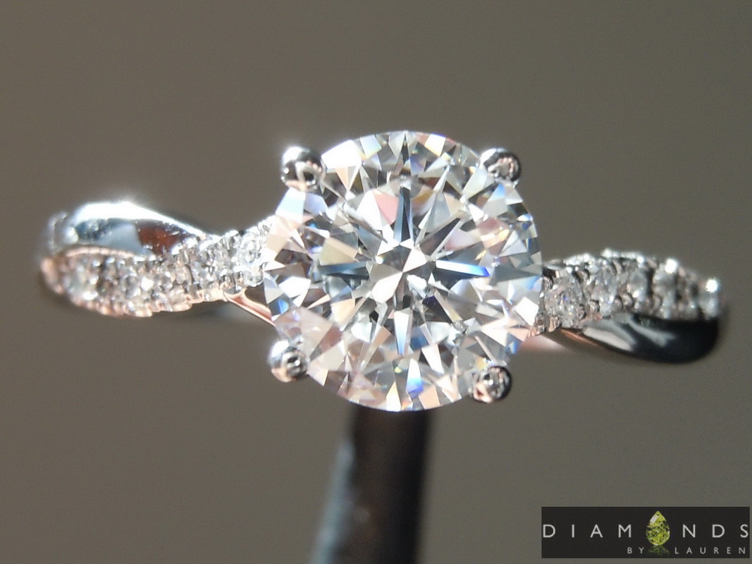 colorless diamond ring