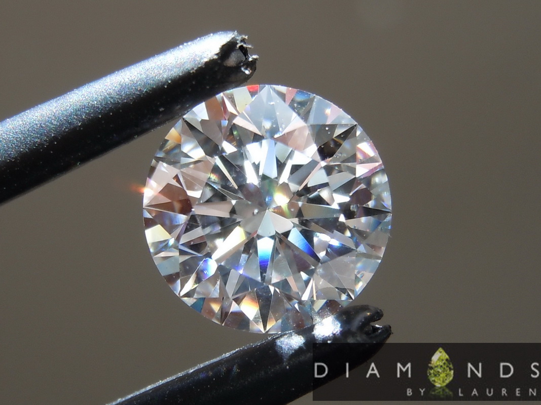 lab diamond earrings