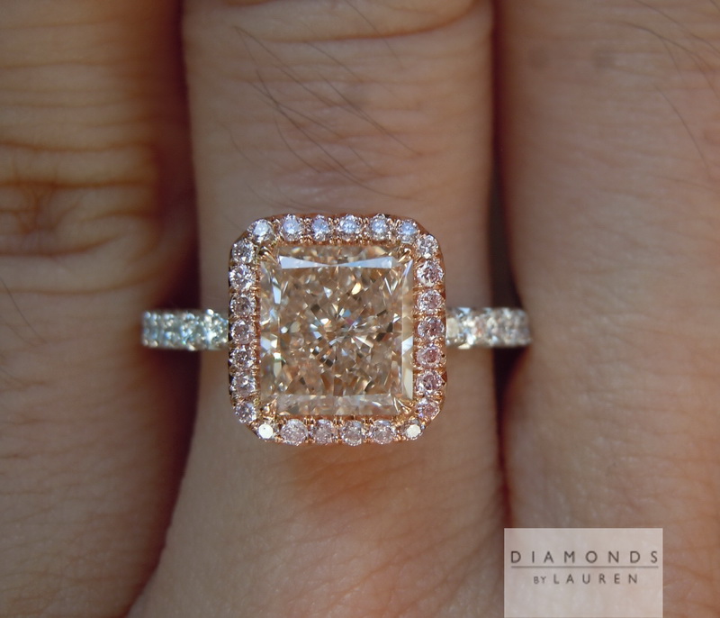 gia pink diamond ring