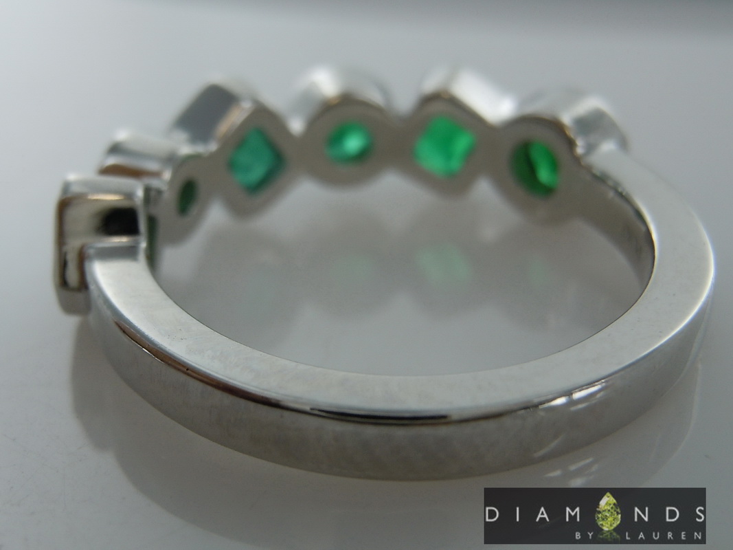 natural emerald ring